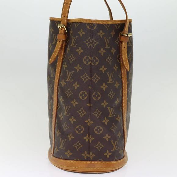 LOUIS VUITTON Monogram Bucket GM Shoulder Bag M42236 LV Auth 75896 - Picture 4 of 16